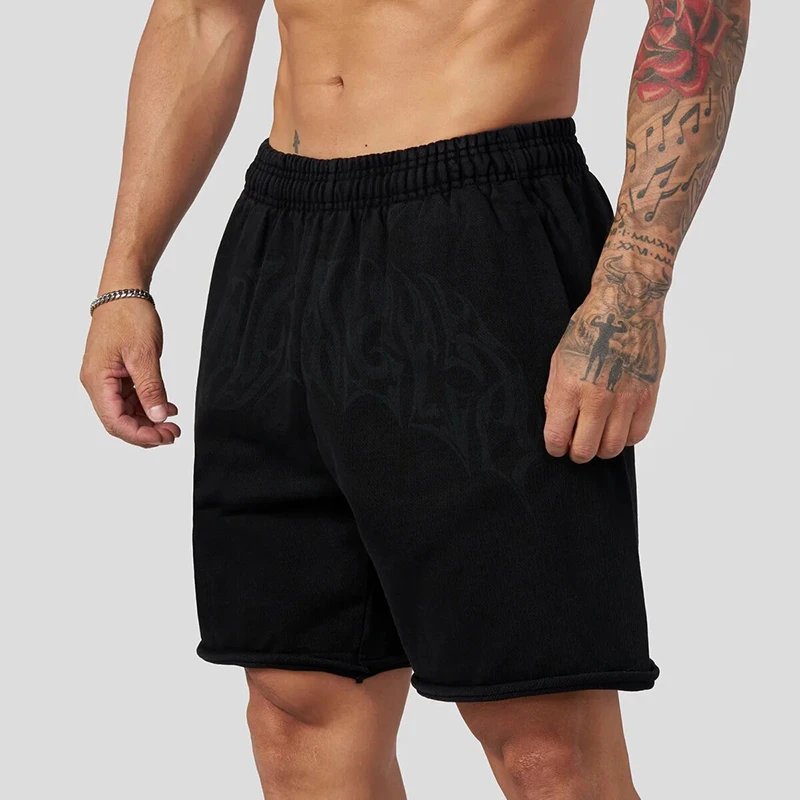 Printed Sports Gym Shorts photo 2