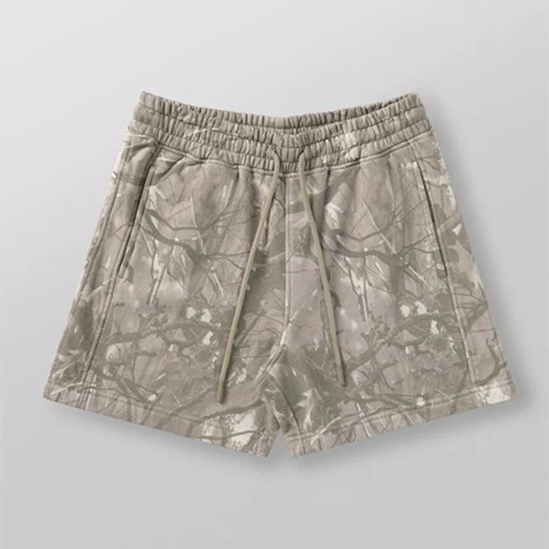 Branch Print Fitness Shorts photo 3