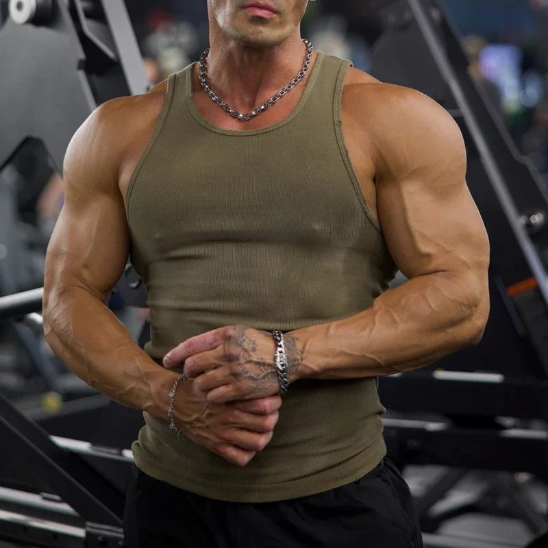Breathable Stretch Training Tank Top photo 2