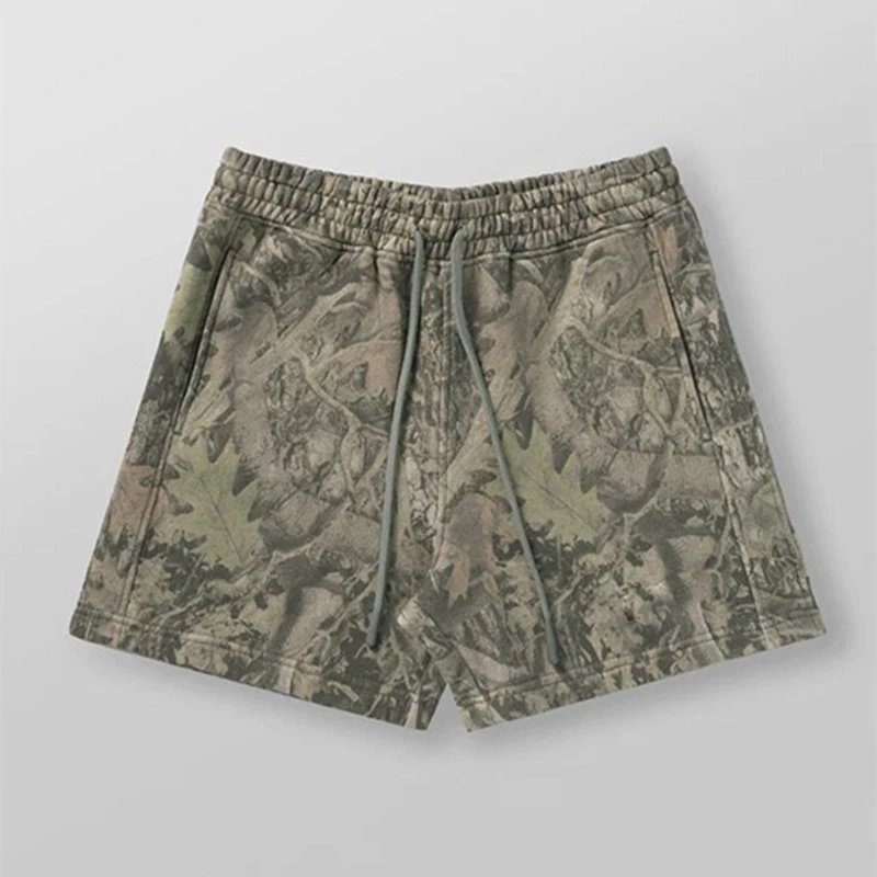 Branch Print Fitness Shorts photo 2