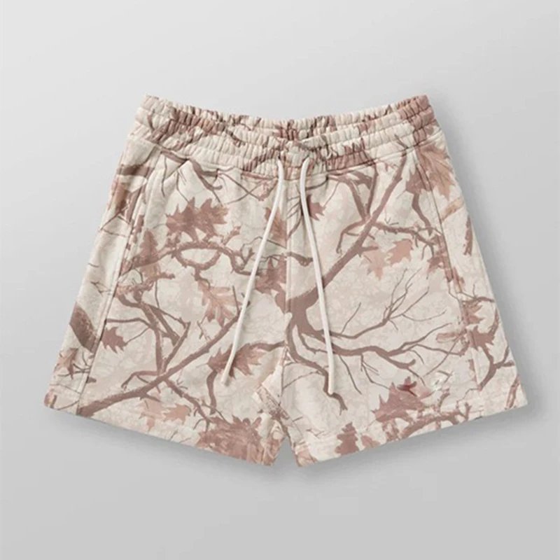 Branch Print Fitness Shorts photo 4