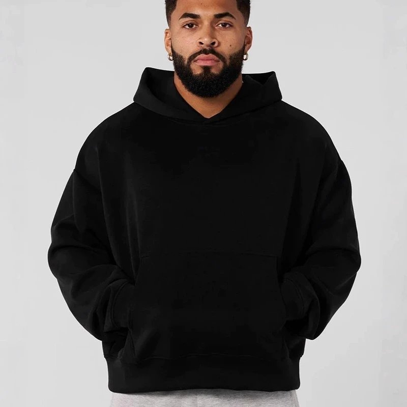 Heavy Cotton Hooded Sweatshirt photo 2