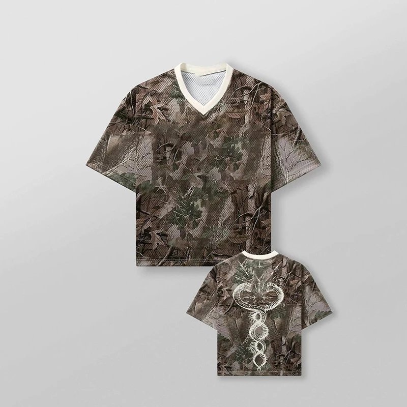 Quick Drying Snake Print Shirt photo 2