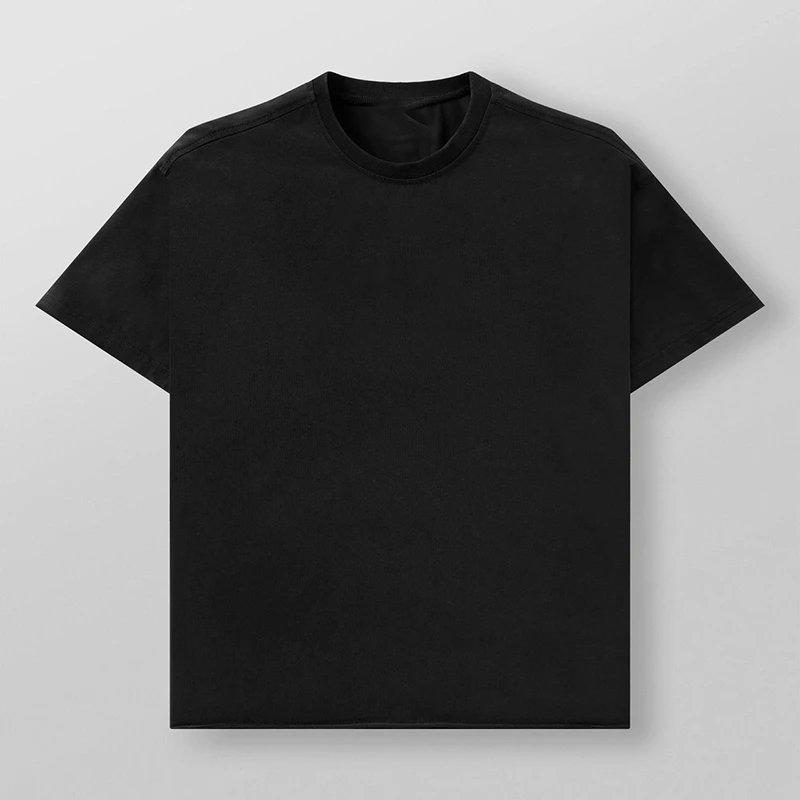 Solid Color Heavyweight Short Sleeve Shirt photo 3