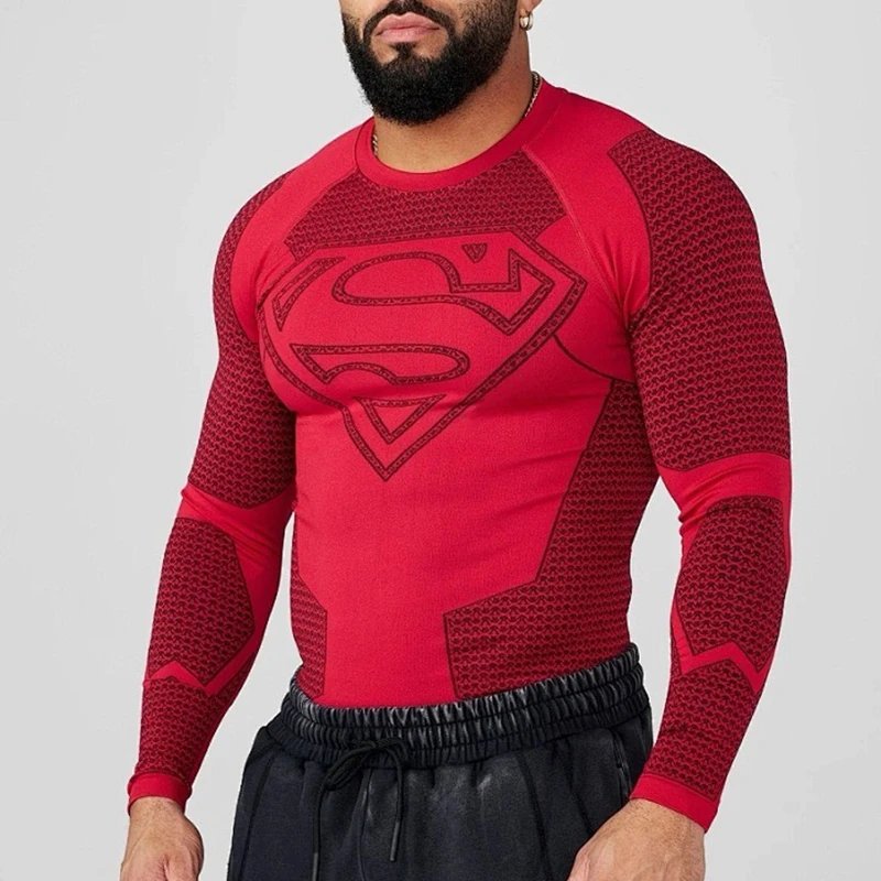 Fitness Quick-Dry Compression Long Sleeve T-Shirt photo 2