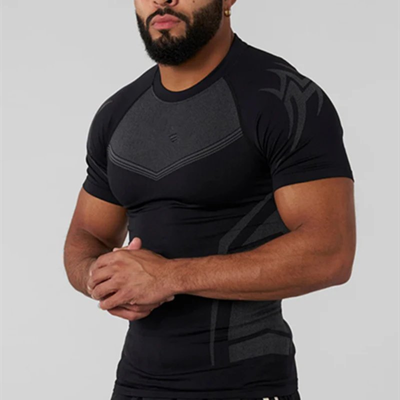 Men's Fitness Short Sleeve Shirt photo 2
