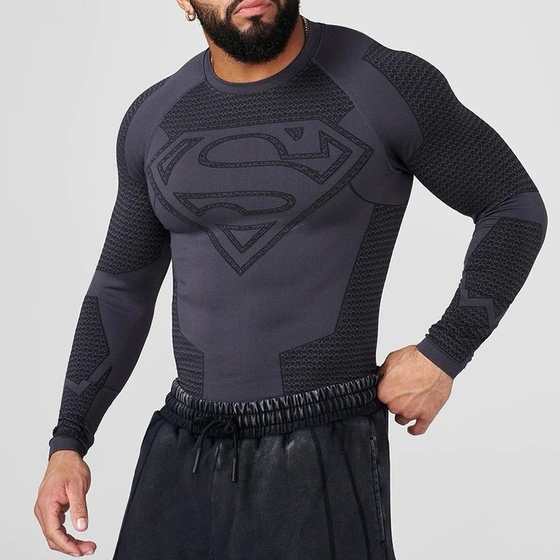 Fitness Quick-Dry Compression Long Sleeve T-Shirt photo 4