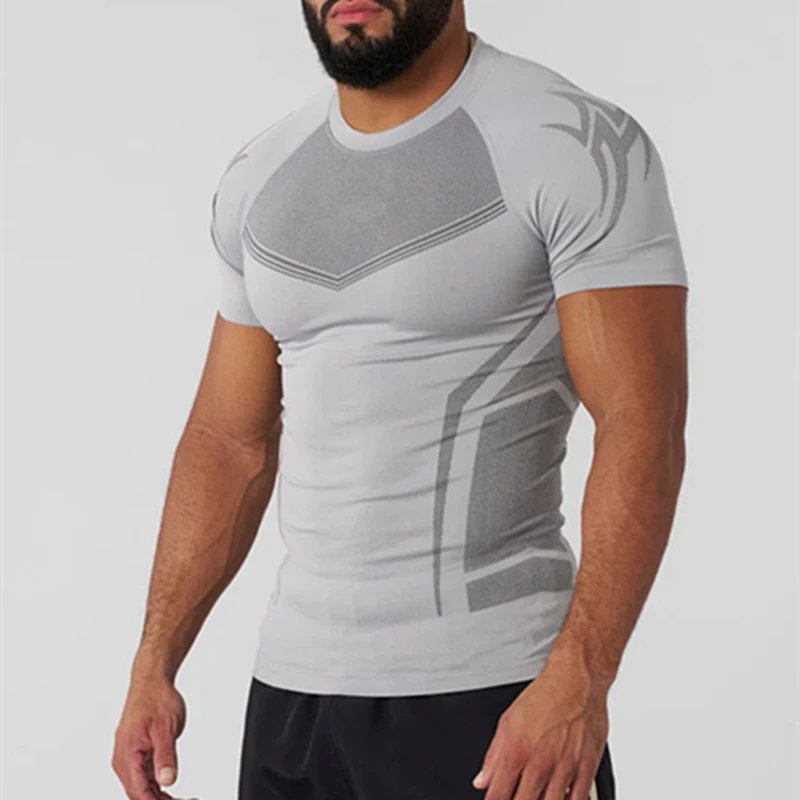 Men's Fitness Short Sleeve Shirt photo 3