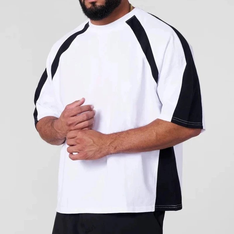Camouflage Splicing Casual T-Shirt photo 6