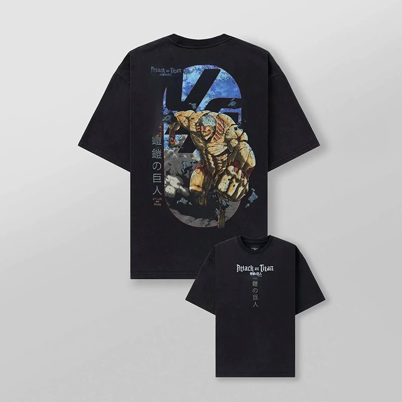 Co-Branded Attack on Titan Fitness Short Sleeve photo 5