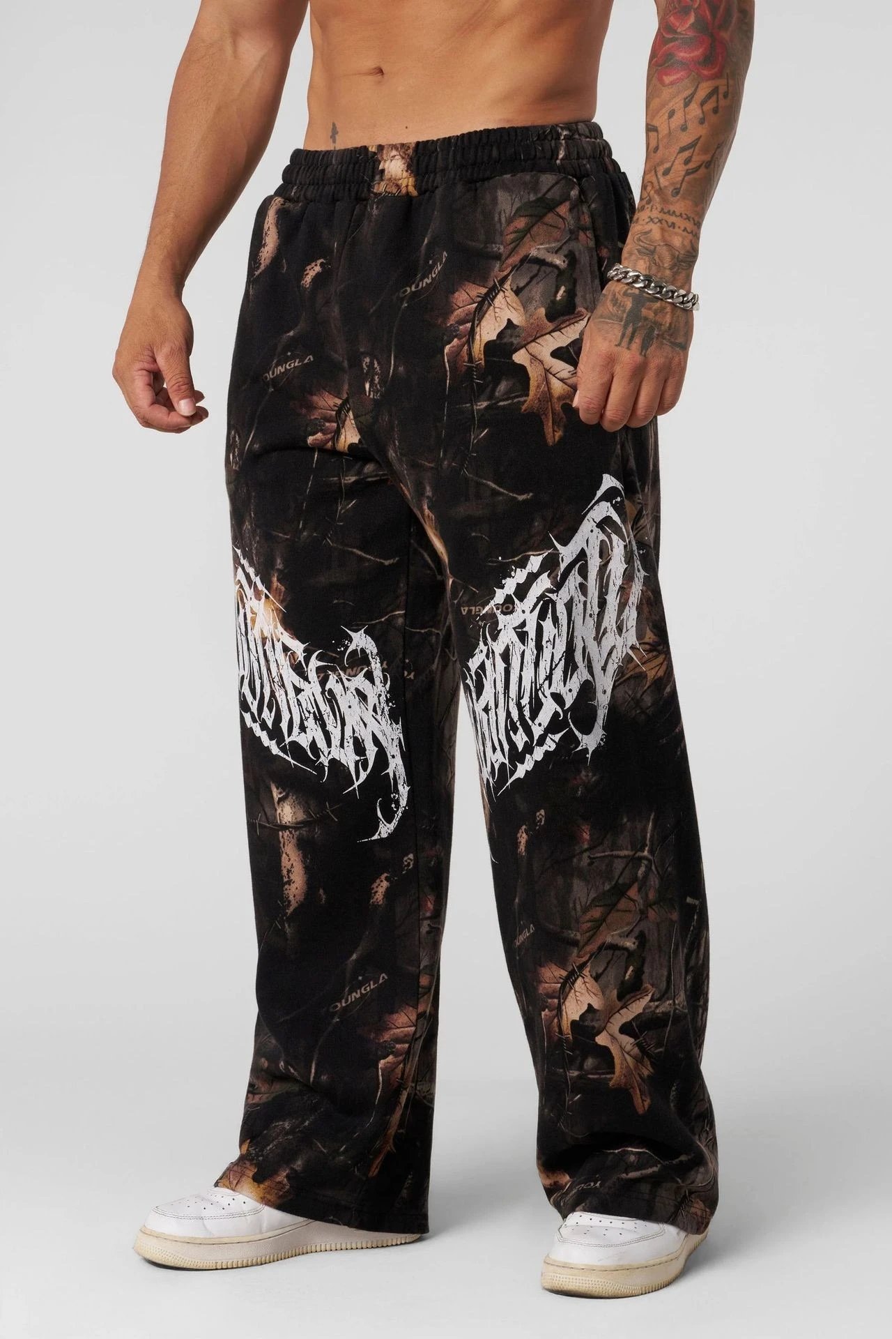 Oversized Wide-Leg Fitness Pants photo 3