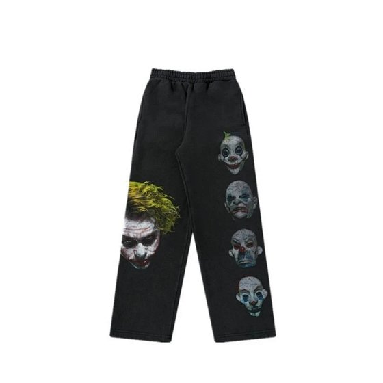 Collaborative Clown Print Sweatpants