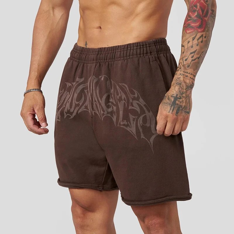 Printed Sports Gym Shorts photo 3
