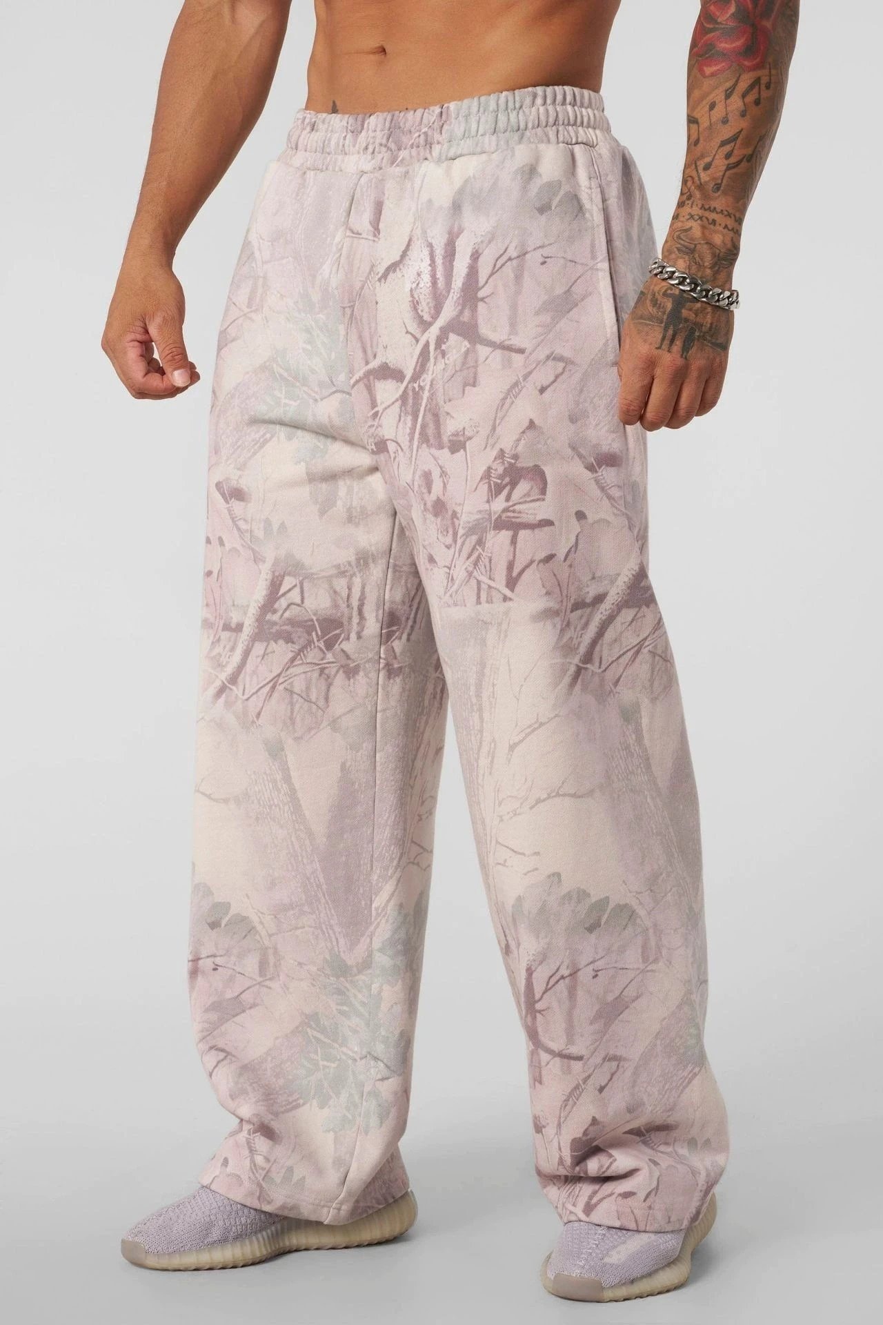 Camouflage Print Straight Leg Pants photo 3