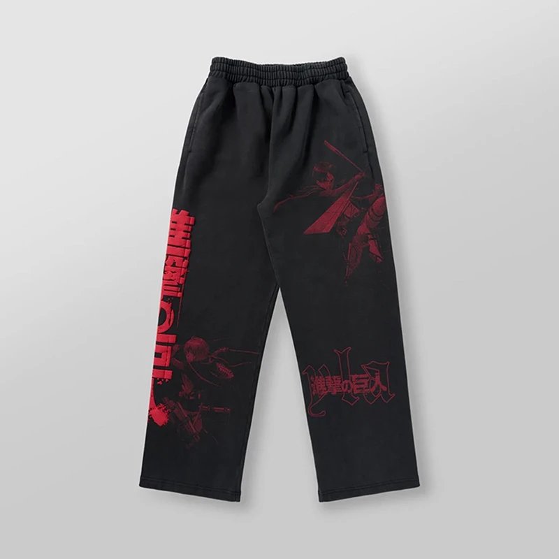 Giant Joint Printed Straight Leg Pants photo 4