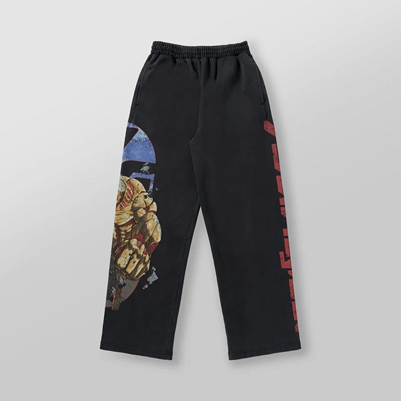 Giant Joint Printed Straight Leg Pants photo 5