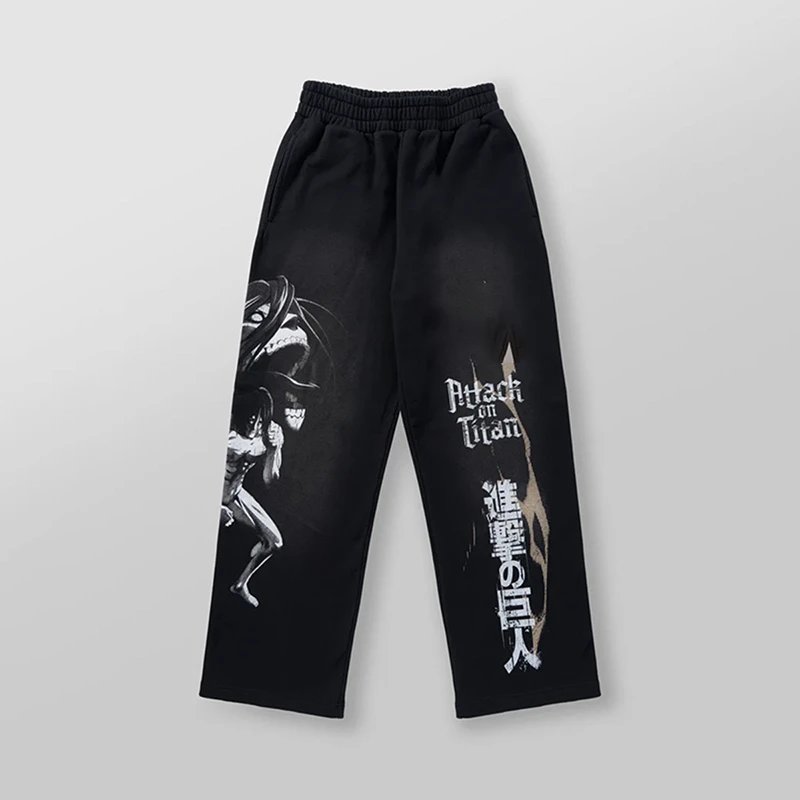 Giant Joint Printed Straight Leg Pants photo 2