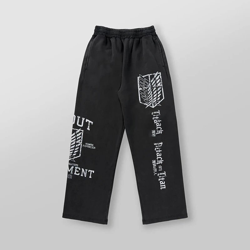 Giant Joint Printed Straight Leg Pants photo 3