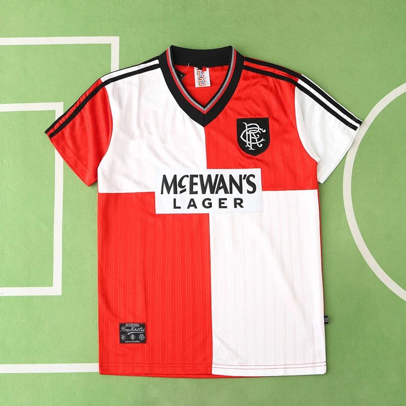 9596 Wanderers Away Red and White Thai Version (Please note customization info when placing order, messages are not counted)