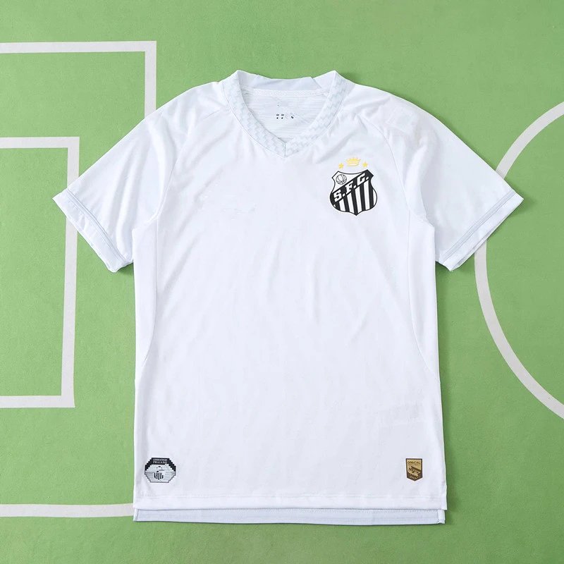 2025-26 Santos Home Player Version (Please specify customization details in order notes; messages will not be accepted)