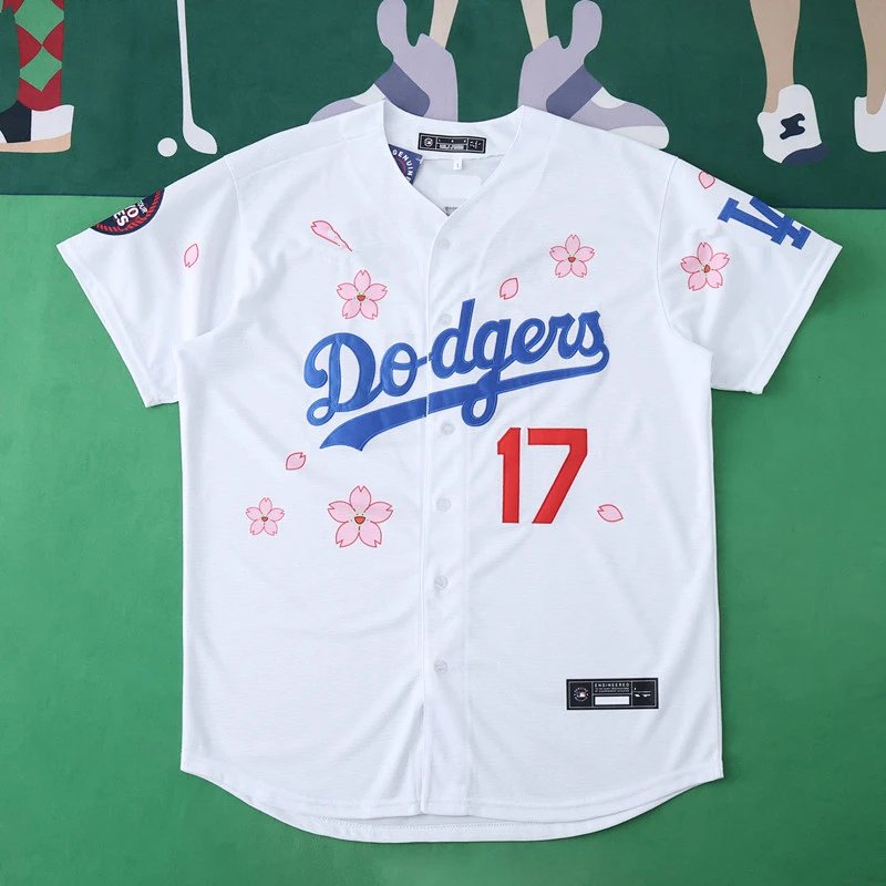 2025 MLB LosAngelesDodgersA 17#OHTANI（定制信息请在下单时备注，发消息不算）