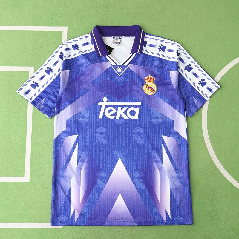 9697 Real Madrid Away Purple Thai Version (Please note customization info when placing order; messages are not counted)