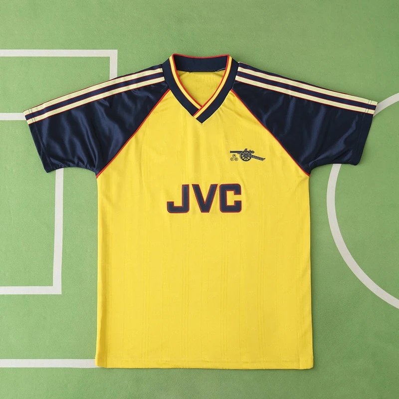 8890 Arsenal Away Yellow Thai Version (Please Note Customization Details During Checkout, Not via Messages)