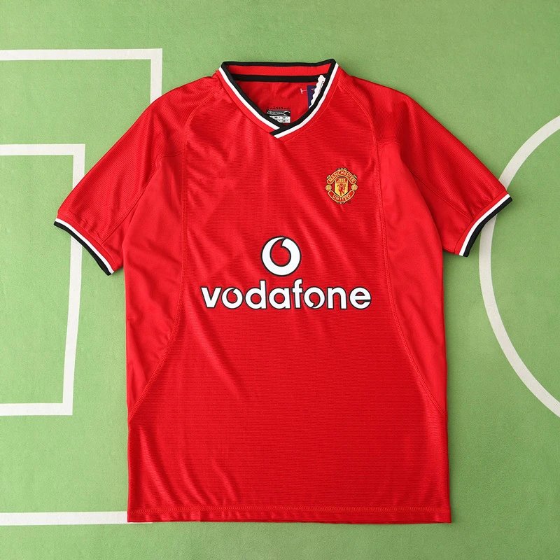 0002 Manchester United Home Thai Version (Please note customization requests when placing your order; messages are not counted)