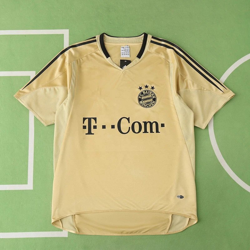 0405 Bayern Away Yellow Thai Version (Please note customization details in the order, messages will not count)