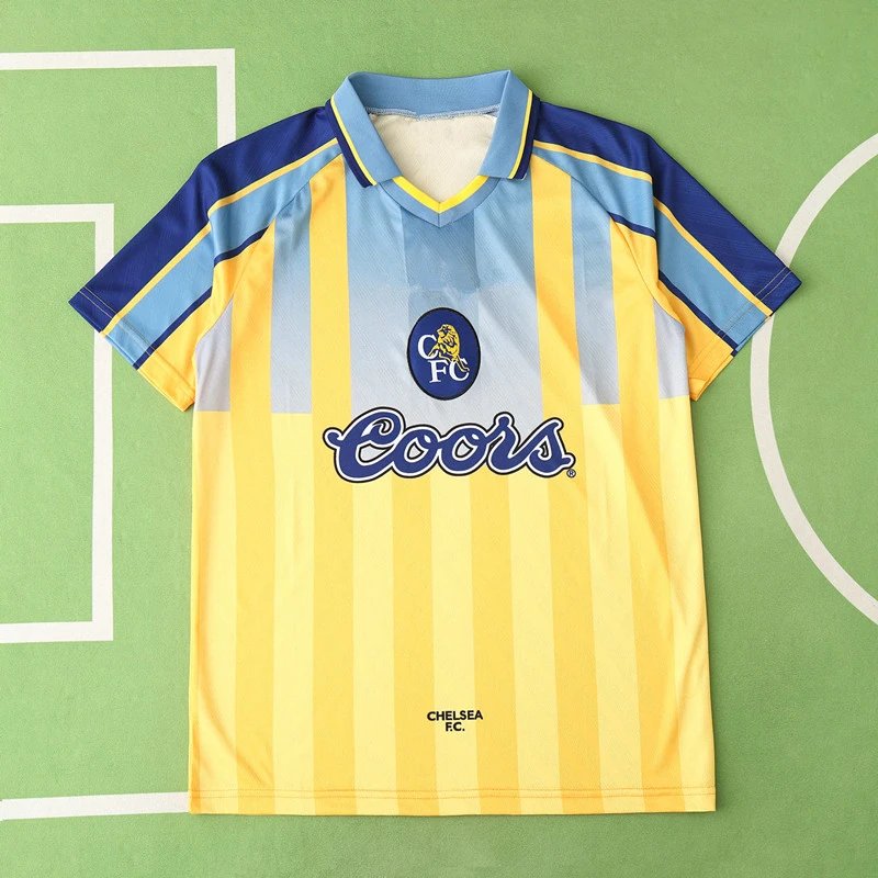 9597 Chelsea Away Yellow Thai Version (Please note customization info in order remarks, messages do not count)