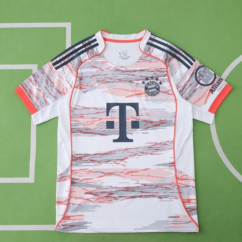 2526 Bayern Away Thai Version (Please note customization info when placing order; messages won't count)