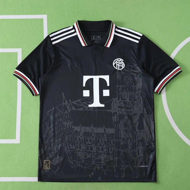 2526 Bayern Black Special Edition Thai Version (Please note customization details when placing order, messages will not count)
