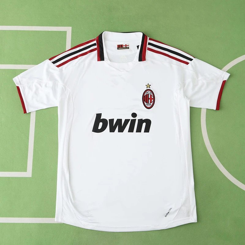0910AC Away White Thai Version (Please note customization info when placing order; messages are not counted)