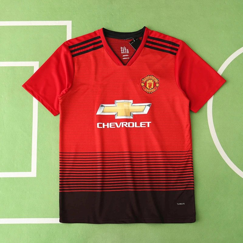 2018-19 Manchester United Home Kit (Thai Version) - Please specify customization details in order notes; messages are not accepted.