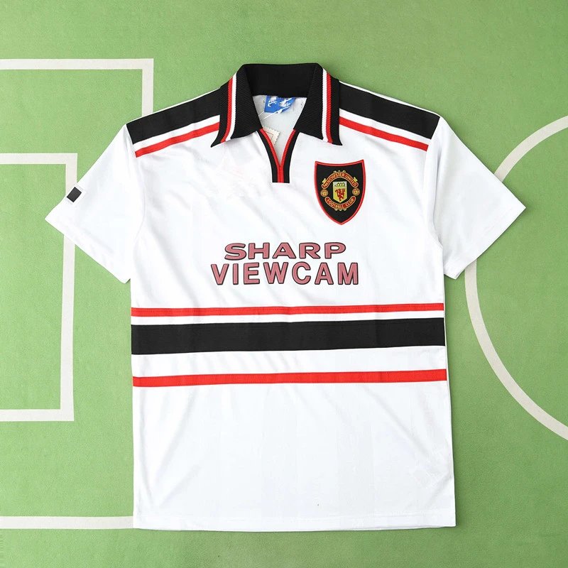 1998 Manchester United Away White Thai Version (Please note customization info in order remarks; messages will not count)