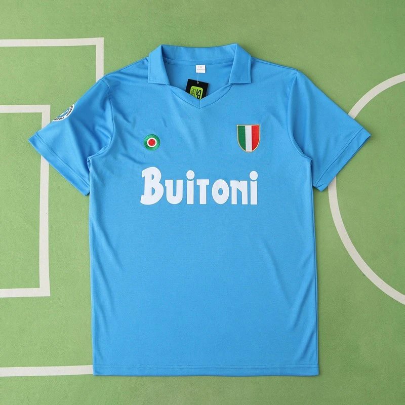 8788 Napoli Home Authentic-Style Jersey (Please leave customization notes when placing the order; messages do not count)