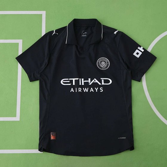 2526 Manchester City Away Black Player's Edition (customization info please note when ordering, messaging doesn't count)