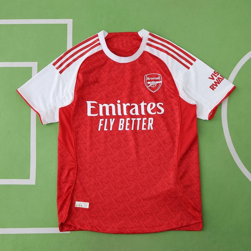2526 Arsenal Home Authentic Player Jersey (Please note customization details when placing your order; messages are not accepted)
