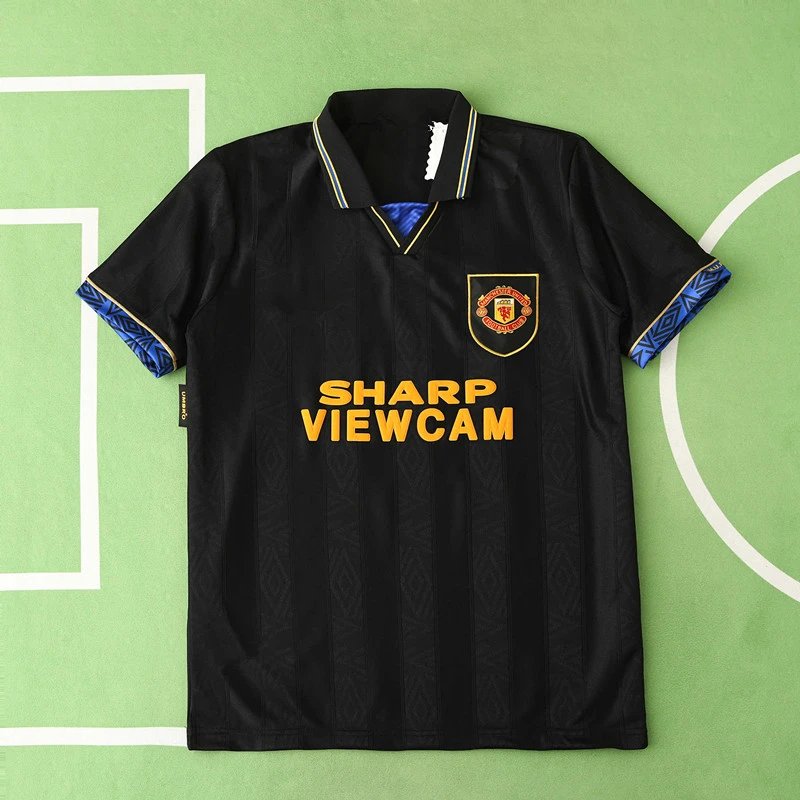 9394 Manchester United Away Black Thai Version (Please note customization info when placing order, messages are not counted)