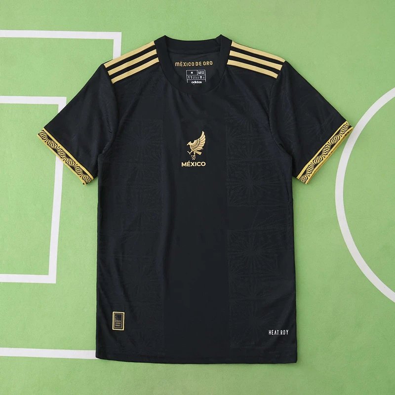 2526 Mexico Black Gold Player Edition (Please note customization info when placing order; messages are not counted)