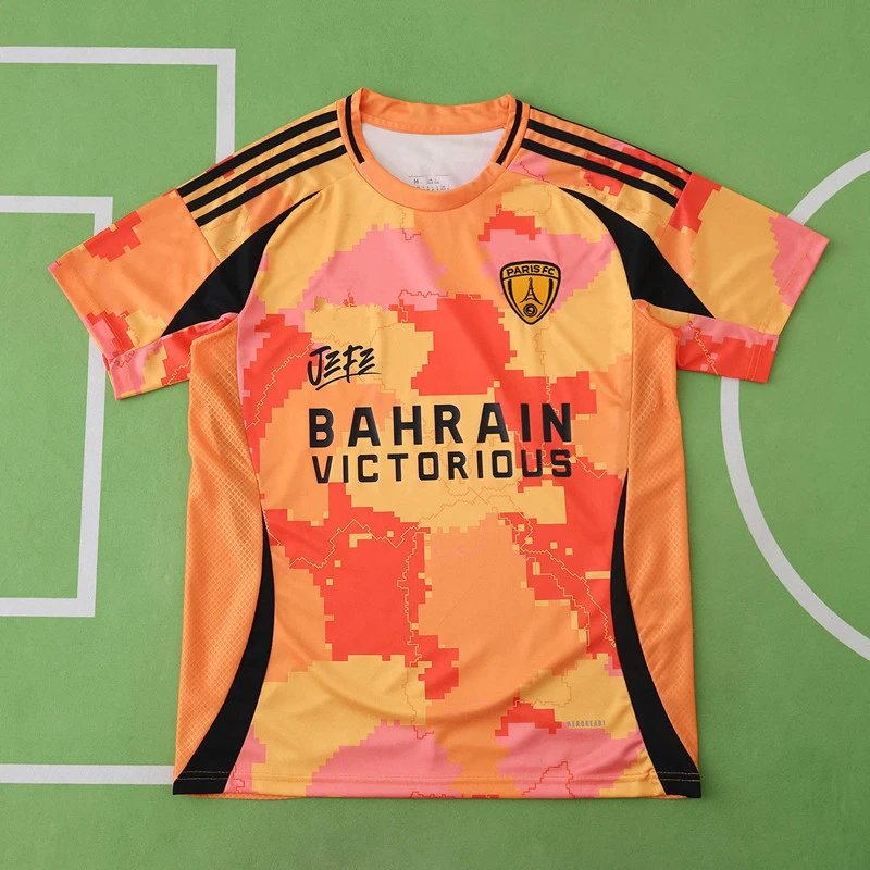 2526 Paris FC Orange Special Edition Thai Version (Please note customization info when placing order; messages are not counted)