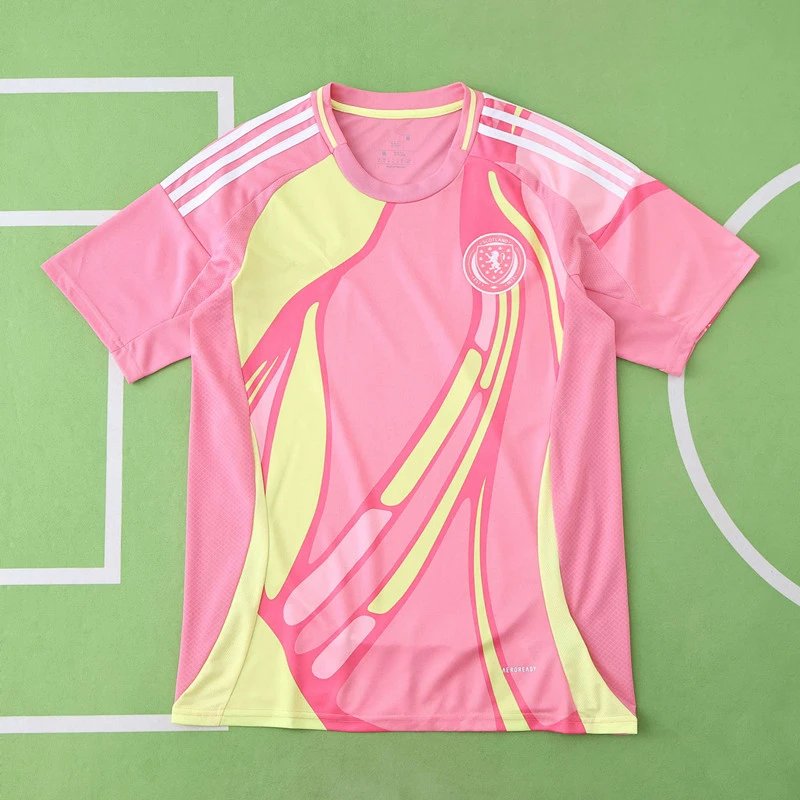 2526 Scotland Away Women's Pink Thai Version (Please note customization info when placing order, messages not accepted)