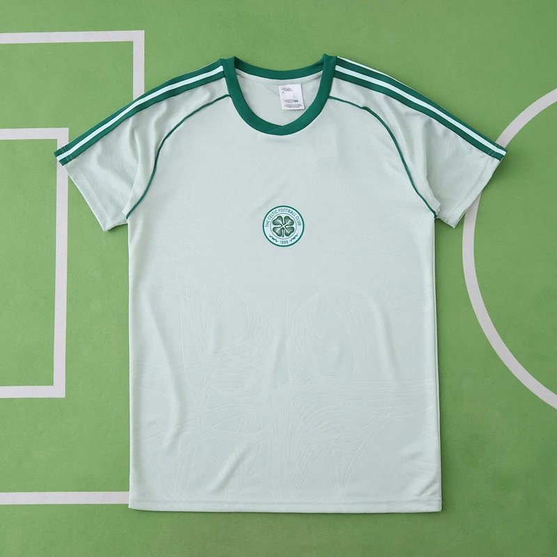 2526 Celtics Light Green Training Jersey Thai Version (Please note customization info in order remarks, messages are not counted)