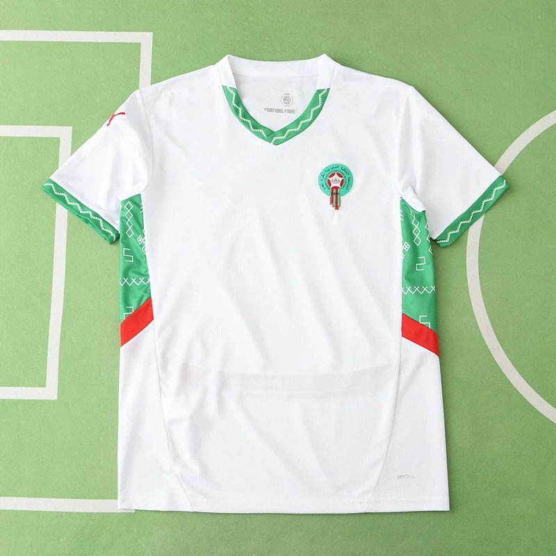 2526 Morocco Away White Thai Edition (customization information please note when ordering, send a message does not count)