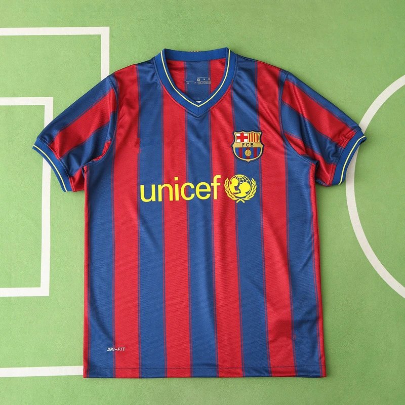 0910 Barcelona home Thai version (please note customization information when placing the order, messages are not included)