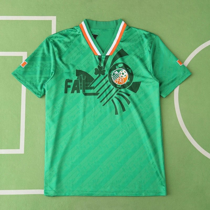 1994 Ireland Home Thai Version (For custom information, please leave a note when placing your order; messages do not count)