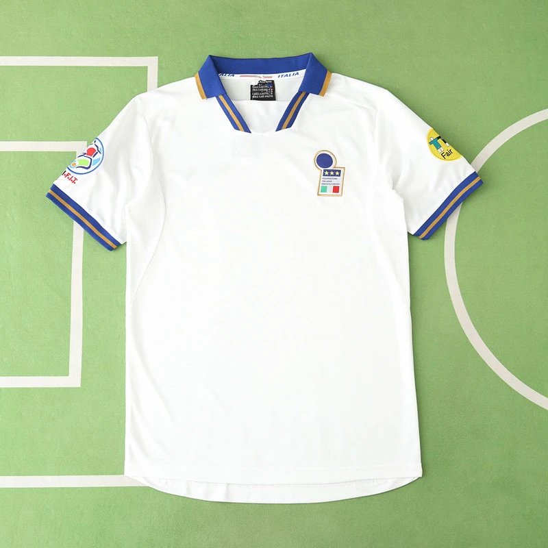1996 Italy Away Thai Version (Please note customization info in order remarks; messages are not counted)