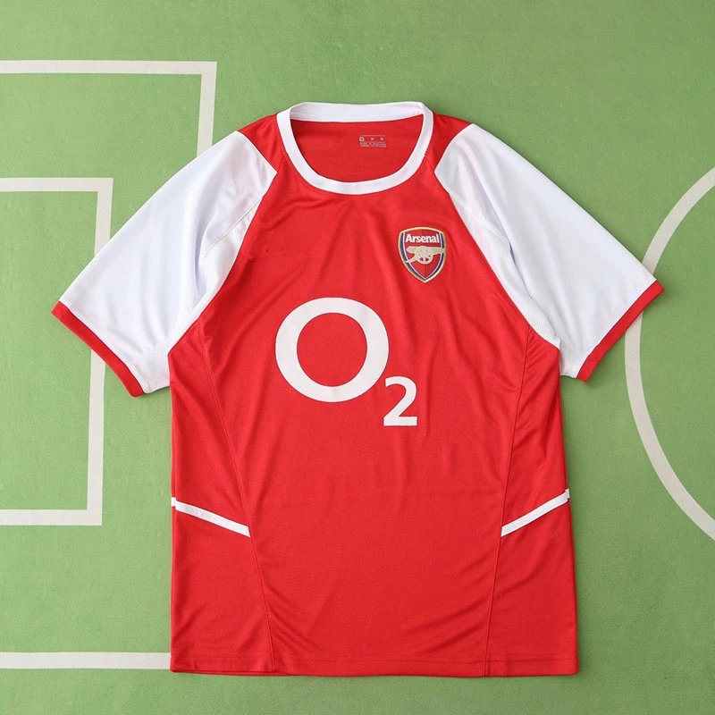0204 Arsenal Home Thai Version (Please note custom info when placing order, messages not counted)