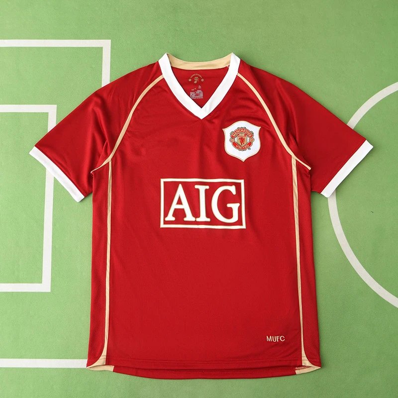 0607 Manchester United Home Thai Version (Please note customization info in order remarks; messages are not counted)