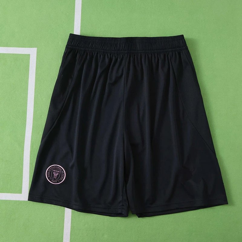 2526 Miami Away Black Shorts (Please leave customization notes when placing order; messages are not accepted)
